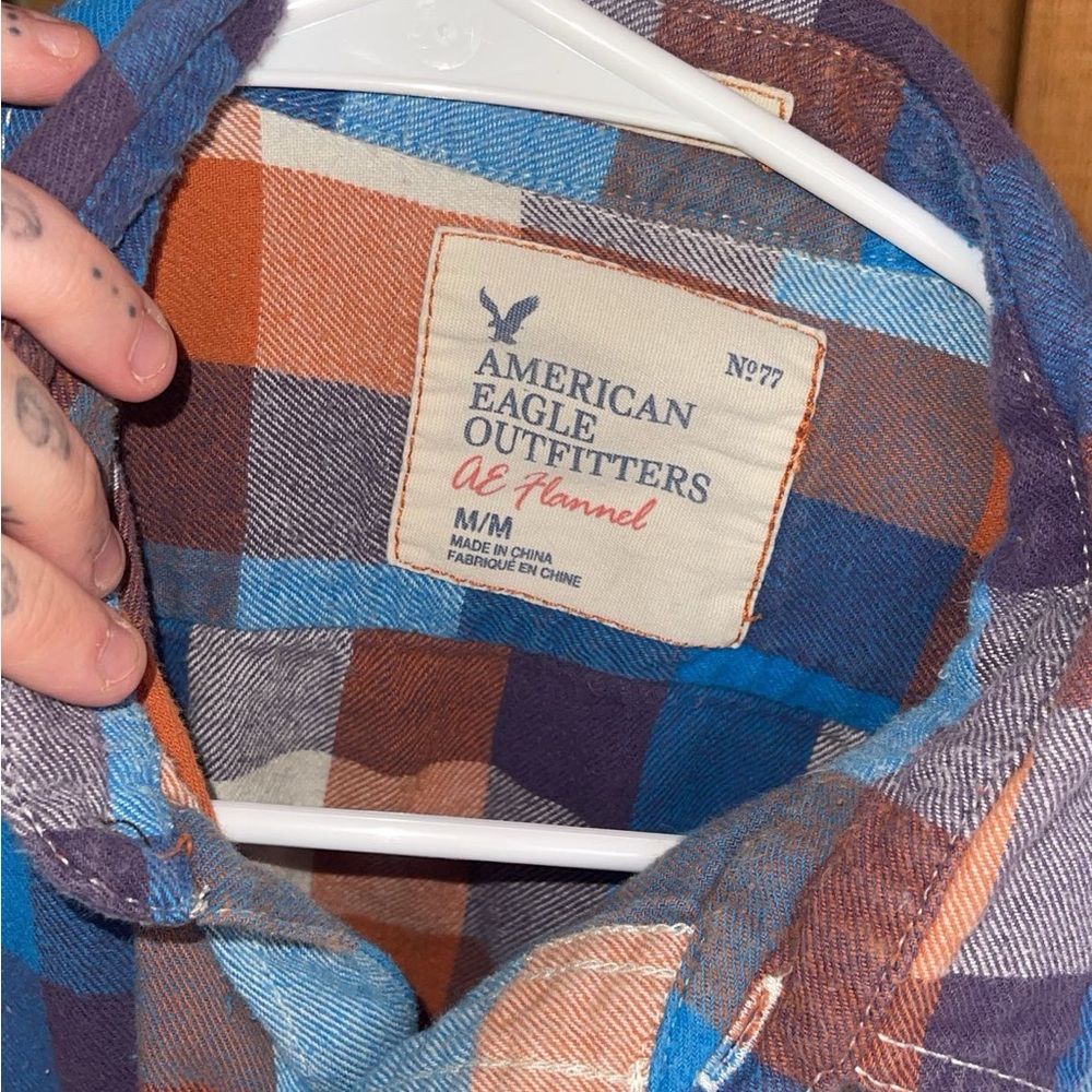 American Eagle Outfitters Plaid Flannel Shirt